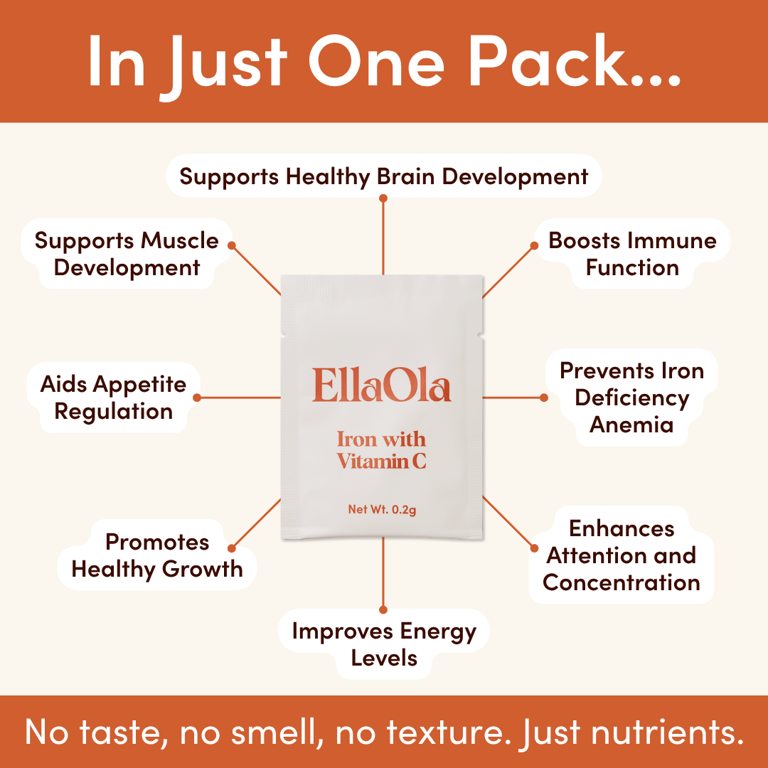 EllaOla Kids' Essential Tasteless Multivitamin