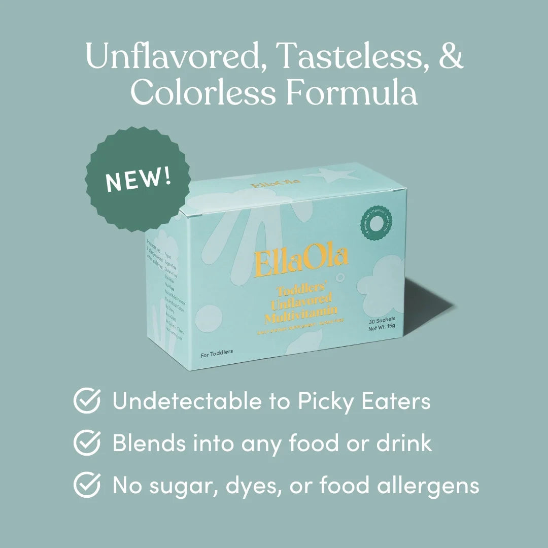 EllaOla Toddlers' Essential Tasteless Multivitamin